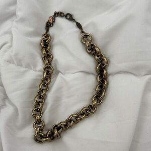 Sabika Gold Chain Necklace